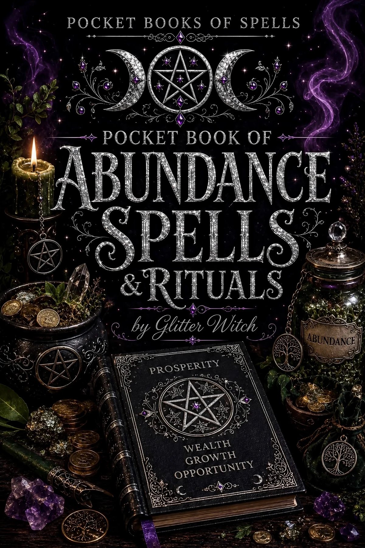 Pocket Book of Abundance Spells & Rituals cover